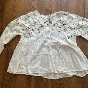Free people lace top large